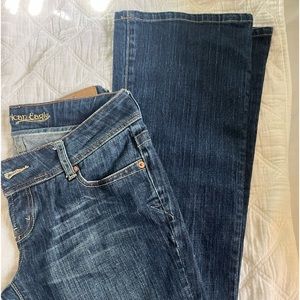 Y2K American Eagle Artist bootcut Sz 4, Low rise